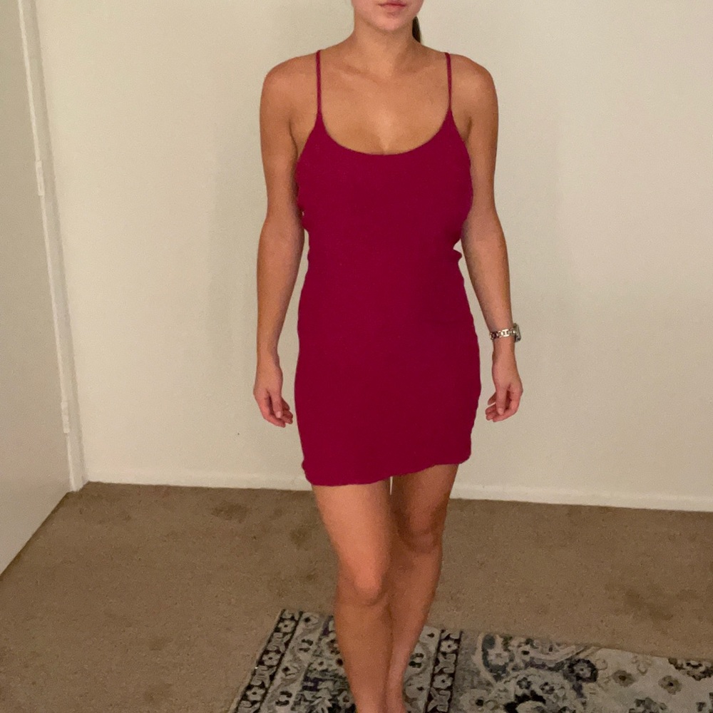 Fuschia Forever 21 Dress